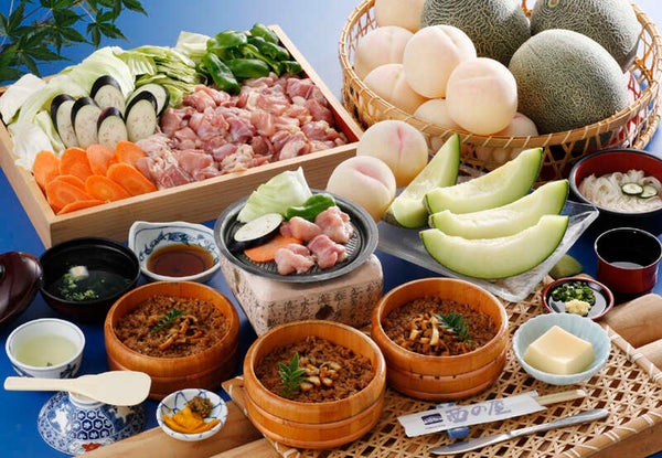 【出雲市・斐川・松江・安来・米子発】 3つのフルーツお持ち帰り!おかやま旅のお中元祭♪ 日帰り1